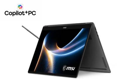 Ноутбук MSI Prestige 16 Flip AI+ C3MTG Platinum Gray C3MTG-067PL
