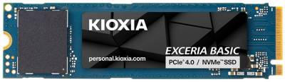 Внутренний HDD/SSD Kioxia Exceria Basic 2TB M.2 2280 NVMe PCIe Gen4 x4 BiCS FLASH QLC LSF10Z002TG8