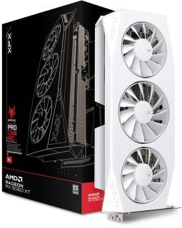 Видеокарта XFX Mercury AMD Radeon RX 9060 XT OC White Gaming Edition 16GB X-96TMERCW9