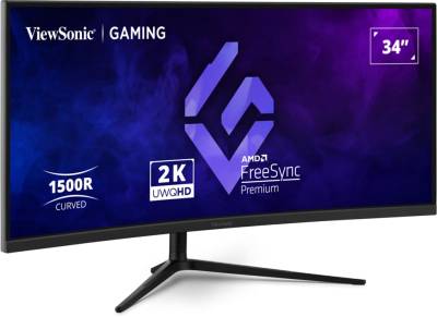 Монитор Viewsonic 34' Curved Gaming Monitor VX3418C-2K