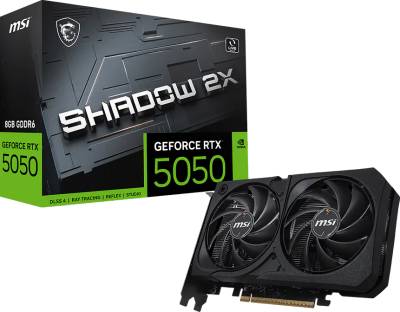 Видеокарта MSI GeForce RTX 5050 8GB SHADOW 2X RTX 5050 8G SHADOW 2X