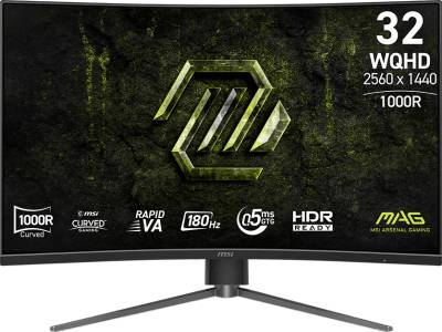 Монитор MSI Monitors MAG 325CQPF E18 Black 9S6-3DC14H-201
