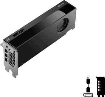Видеокарта PNY NVIDIA RTX PRO 4000 Blackwell SFF Edition 24GB VCNRTXPRO4000LP-SB
