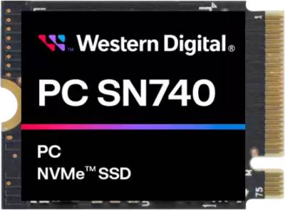Накопитель Western Digital PC SN740 256GB M.2 2230 NVMe PCIe Gen4 x4 3D TLC SDDPTQD-256G-1012