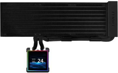 Кулер Lian Li HydroShift II LCD-S 360N Fanless Black G89.GHS2LCDS36NB.00