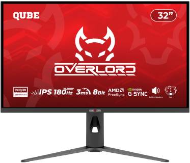 Монитор QUBE 32' Overlord Black G32Q180HS