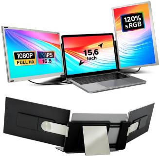 Монитор GreenVision Dual Portable Monitor GV-F3-15.6 Black/Gold LP38767