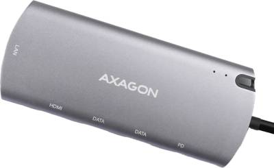 Разветвитель AXAGON MC-6M2 SuperSpeed USB-C COMBO 6in1 hub Grey HMC-6M2