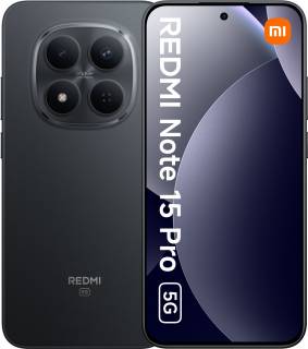 Смартфон Xiaomi Redmi Note 15 Pro 5G 12/256GB Midnight Black