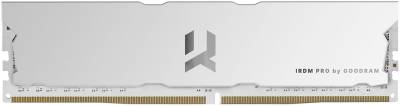 Память Goodram IRDM PRO Hollow White DDR4 16GB 4000MHz CL18 Bulk IRP-W4000D4V64L18/16G_Bulk