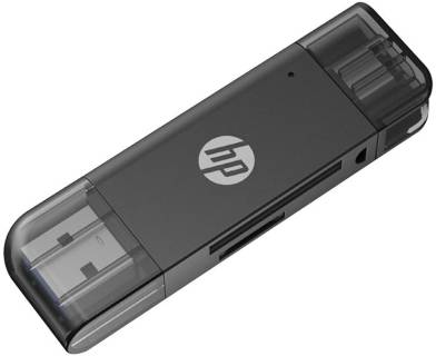 Картридер HP USB 3.0 AM/USB-C to SD+TF HP_DHC-CT112