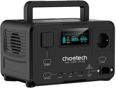 Паверстанция Choetech Portable Power Station BS007 400W/256Wh BS007-EU-BK