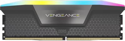 Оперативная память Corsair Vengeance RGB Gray DDR5 16GB 5200MHz CL40 CMH16GX5M1B5200Z40