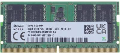 Оперативная память Hynix So-Dimm DDR5 32GB 5600MHz CL46 HMCG88AGBSA095N