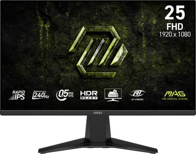 Монитор MSI Monitors MAG 255F X24 Black 9S6-3BC91M-002