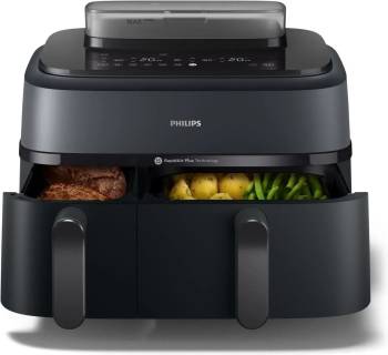 Фритюрница Philips Dual Basket Airfryer 5000 Series NA550/00