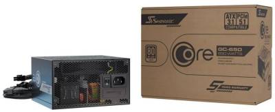 Блок питания Seasonic Core GC 650W ATX 3.1 CORE GC-650 ATX31