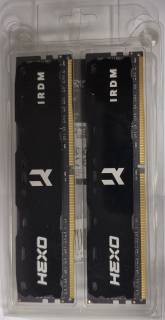 Оперативная память Goodram Iridium X Black HEXO DDR4 16GB (2x8GB) 3200MHz CL16 Kit IRK-HX32D464L16SA/16GDC
