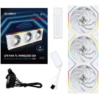Вентилятор Lian Li Uni Fan TL Wireless 120 Reverse Blade 3 in 1 White G99.12RTL1W3W.00