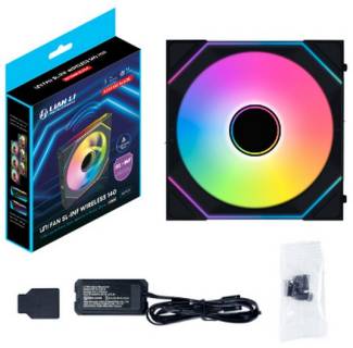 Вентилятор Lian Li Uni Fan SL-INF Wireless 140 Reverse Blade Black G99.14RSLIN1W1B.00