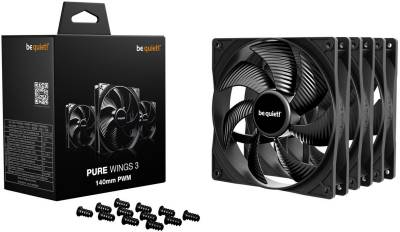 Вентилятор be quiet! Pure Wings 3 140mm PWM Triple-Pack Black BL139