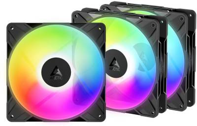 Вентилятор Arctic P14 Pro Reverse A-RGB (3-Fan Pack) Black ACFAN00327A