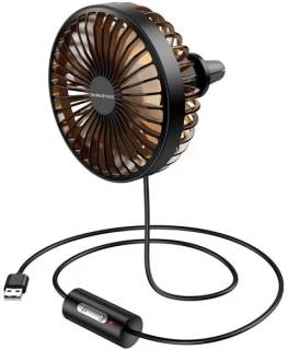 Вентилятор BOROFONE DBF11 three speed  USB-A Black 00000086716_1