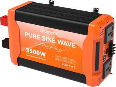 Инвертор Choetech Pure Sine Wave Inverter 1.6kW CJ3500Q-V2