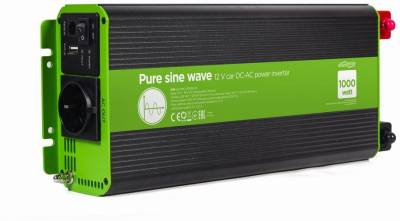 Инвертор EnerGenie Pure Sine Wave Inverter 1kW EG-PWC-PS1000-01