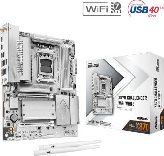 Материнская плата ASRock X870 Challenger WiFi White