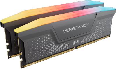 Память Corsair Vengeance RGB RS Grey DDR5 32GB (2x16GB) 6000MHz CL36 Kit CMG32GX5M2E6000Z36
