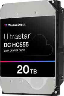 Накопитель Western Digital Ultrastar HC555 Data Center HDD SAS 20TB 7200rpm 512MB WUH722020CL5204 / 0B47749