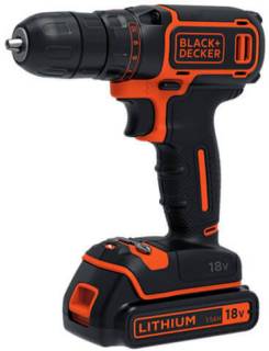 Дрель Black&Decker BDCDC18B