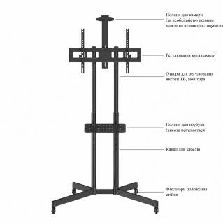 Настенные крепления Walfix TVS-6005B