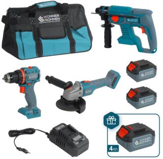 Шуруповерты Konner&Sohnen KSRHAGD20VSET3PLUS