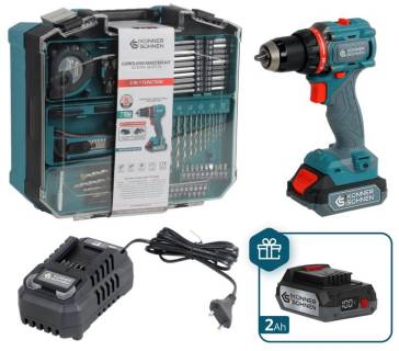 Шуруповерты Konner&Sohnen KSID20V-60KIT74PLUS