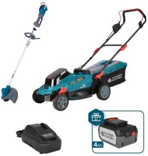 Газонокосилка Konner&Sohnen KS33LM-BCT20V-SET