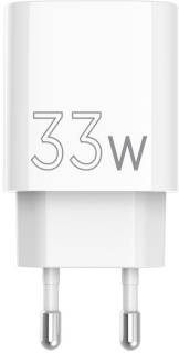 Зарядные устройства Sigma 1xUSB-C PD33W + 1xUSB QC3.0 GaN X-power PS33-01 wh 4827798527719