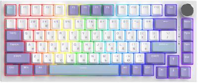 Клавиатура Ajazz AK820 Sea Salt Switch RGB USB-C UA White AK820-SS-PWB