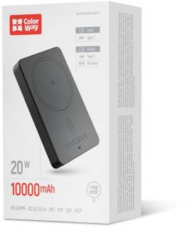 Дополнительные внешние аккумуляторы ColorWay CW-PB100LPA1BK-WPDD