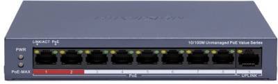 Сетевой коммутатор HIKVISION DS-3E0109P-E/M(C)
