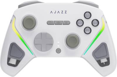 Игровой контроллер Ajazz GP100 2.4G/BT/USB Switch/PC/iOS/Android RGB White GP100-W