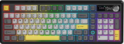 Клавиатура Ajazz AK980 V2 Maillard Switch Wireless/Bluetooth/USB UA AK980-V2-M-BGY