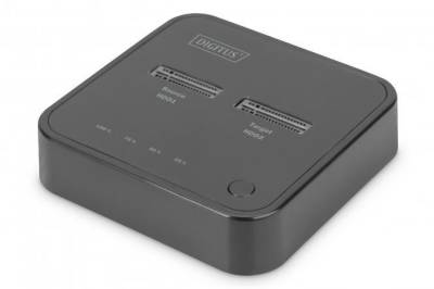 Карманы для HDD Digitus Dual M.2 NVMe SSD USB Type-C 3.2 Black DA-71545