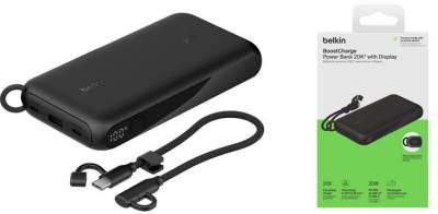 Дополнительные внешние аккумуляторы Belkin 20000mAh, 20W Black BPB028HQBK