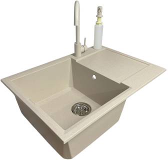 Мойки Adamant Horizon Medium Avena + змішувач + дозатор 4824296104506