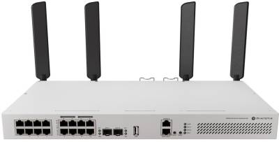 Коммутатор Mikrotik CRS418-8P-8G-2S+5axQ2axQ-RM