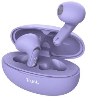 Наушники Trust Yavi Earphones Wireless Purple 25299
