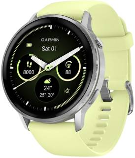 SmartWatch Garmin Venu 4 (45mm), Gray w/ Silver + Citron, GPS смарт- 010-03014-02