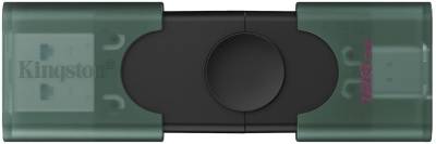 Флеш-память USB Kingston 128GB DataTraveler Duo USB 3.2 / Type-C Black/Gree DTDEG2/128GB
